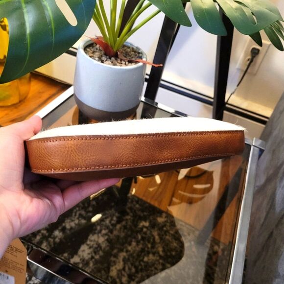 Shoulder Bag & Crossbody Strap Catchfly Genuine Leather Accent Cowhide - Picture 15 of 15